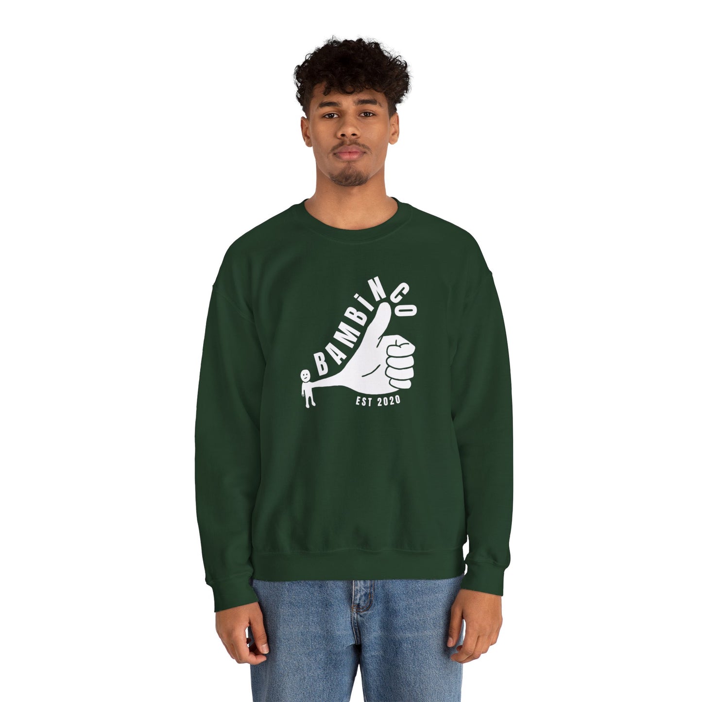 Thumbs up Bambino Crewneck