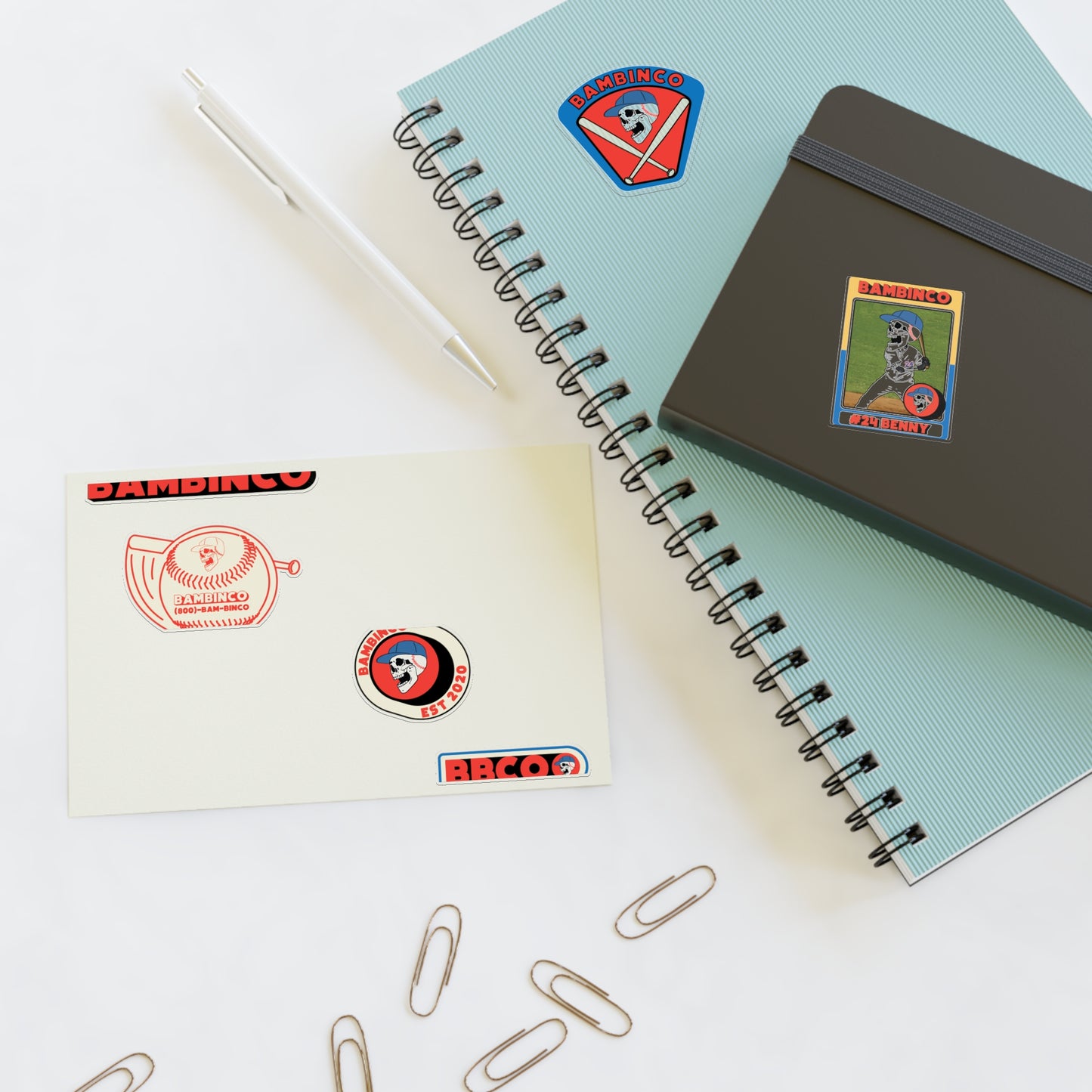 Baseball Bambino sticker pack