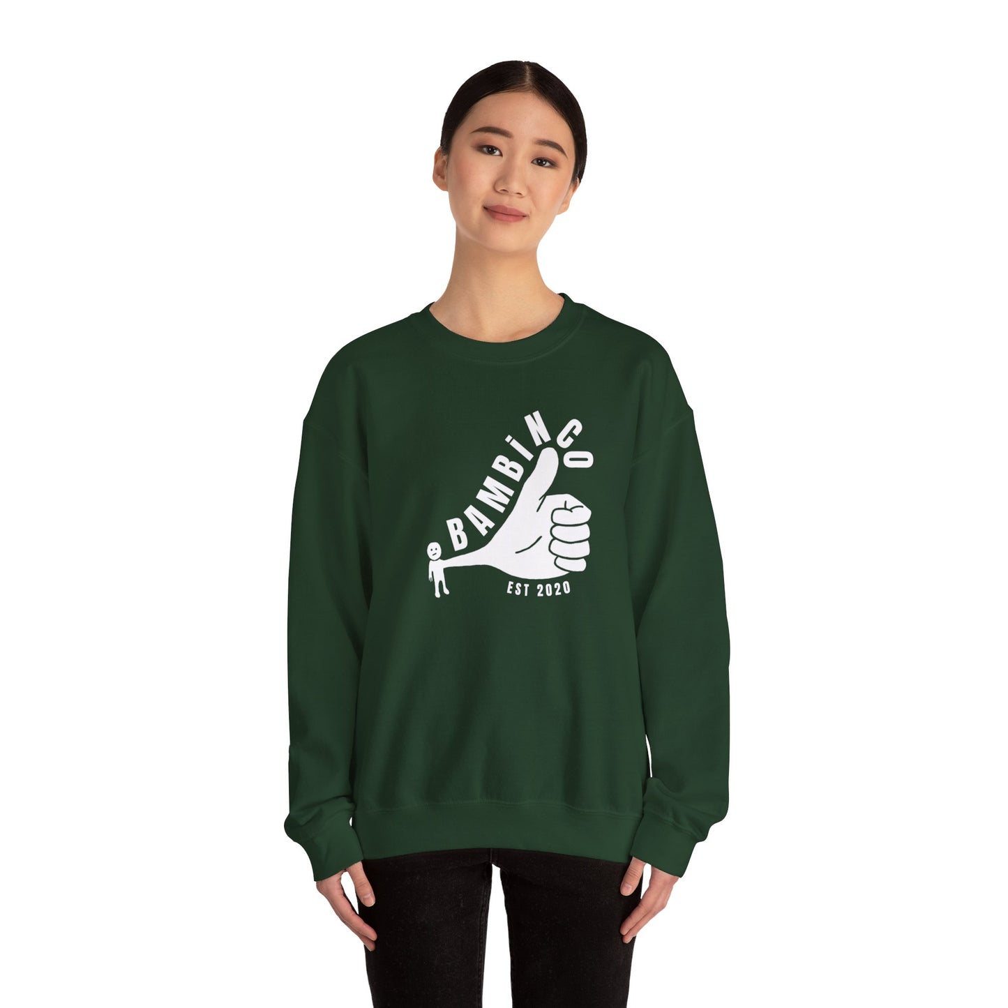 Thumbs up Bambino Crewneck
