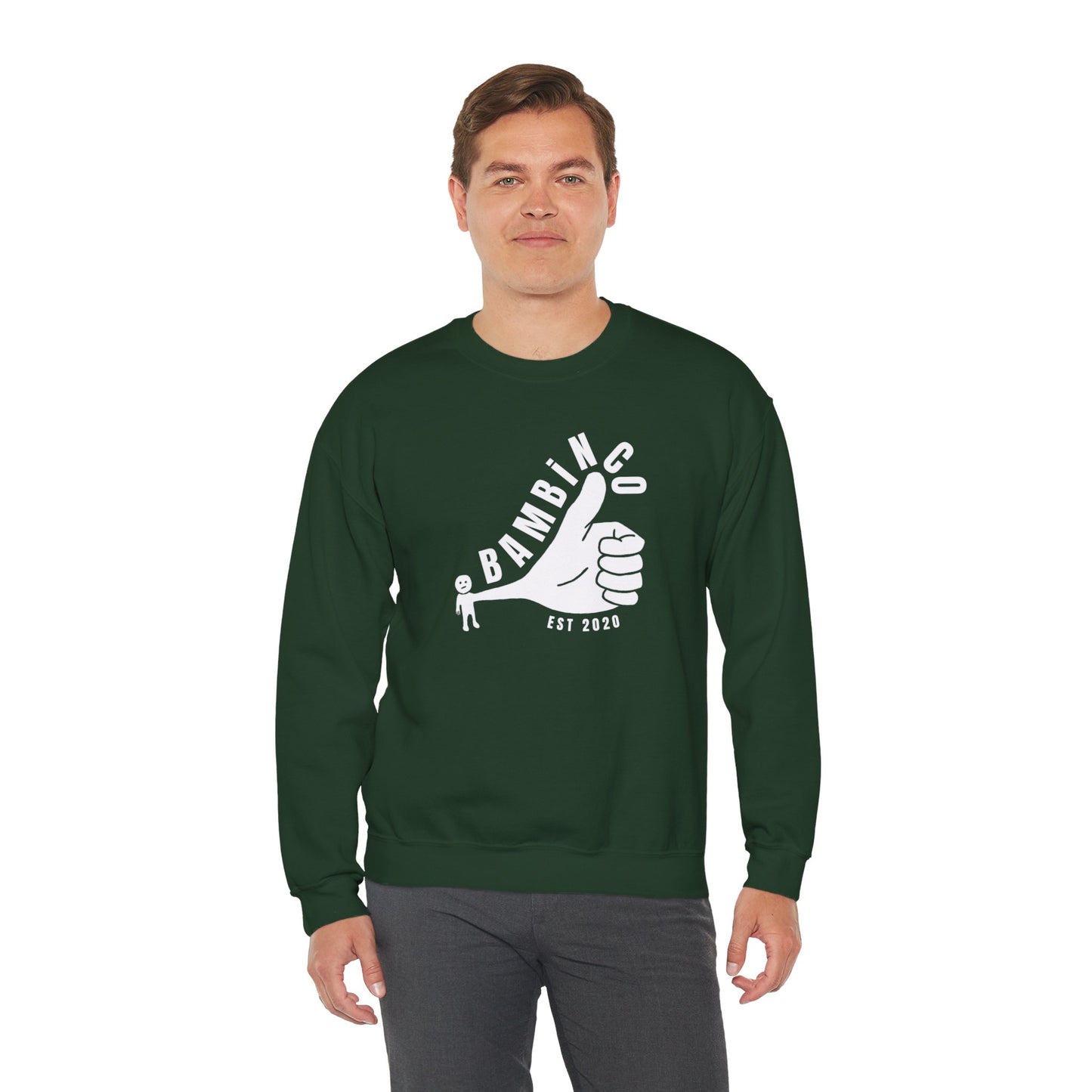 Thumbs up Bambino Crewneck