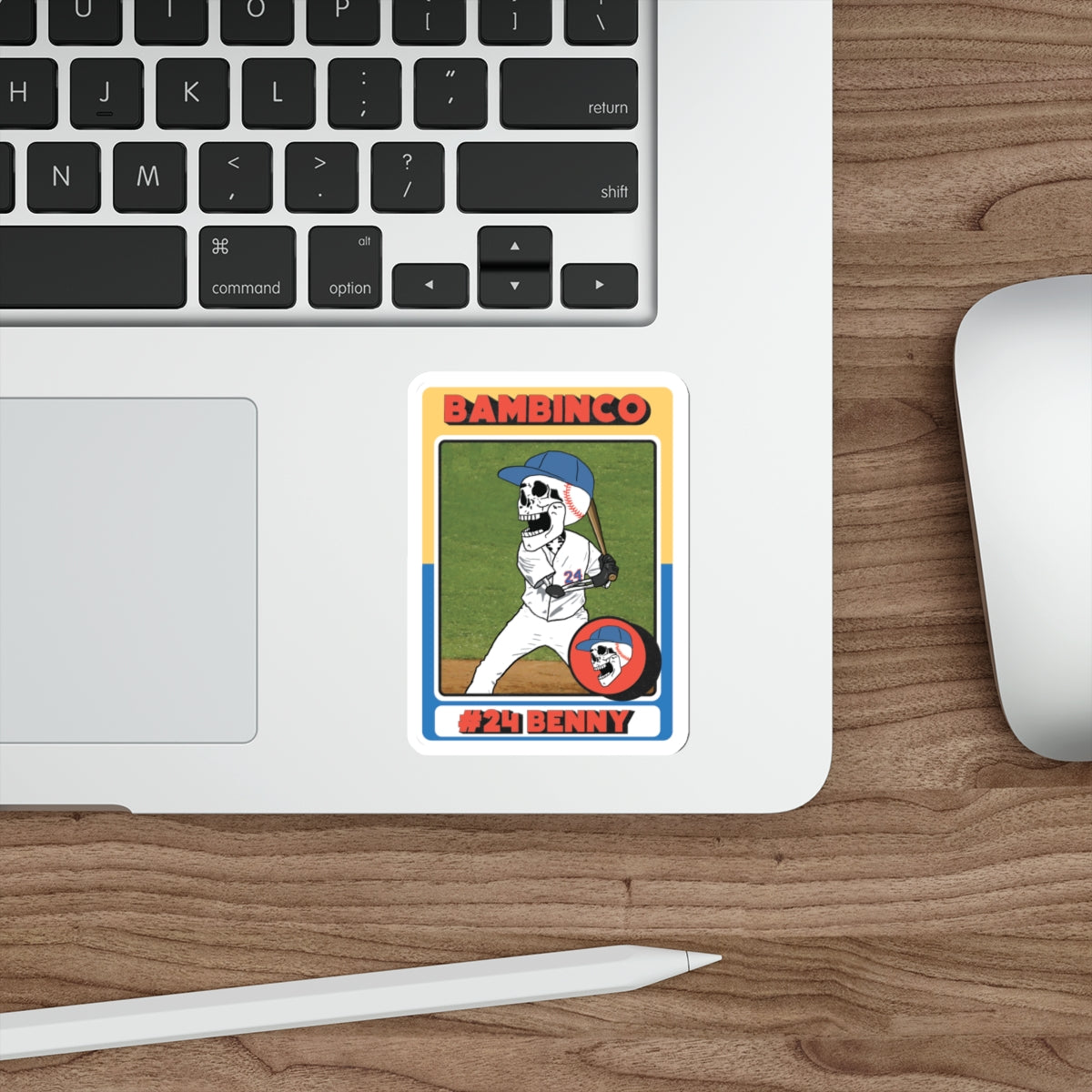 Benny's Baseball Card