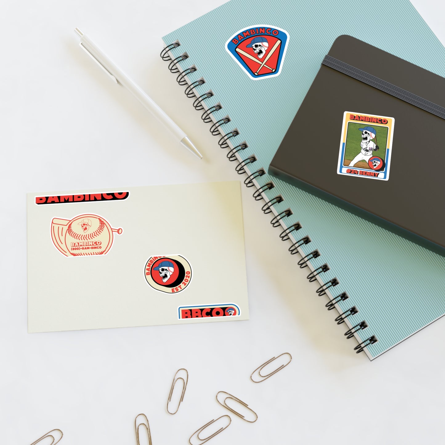 Baseball Bambino sticker pack