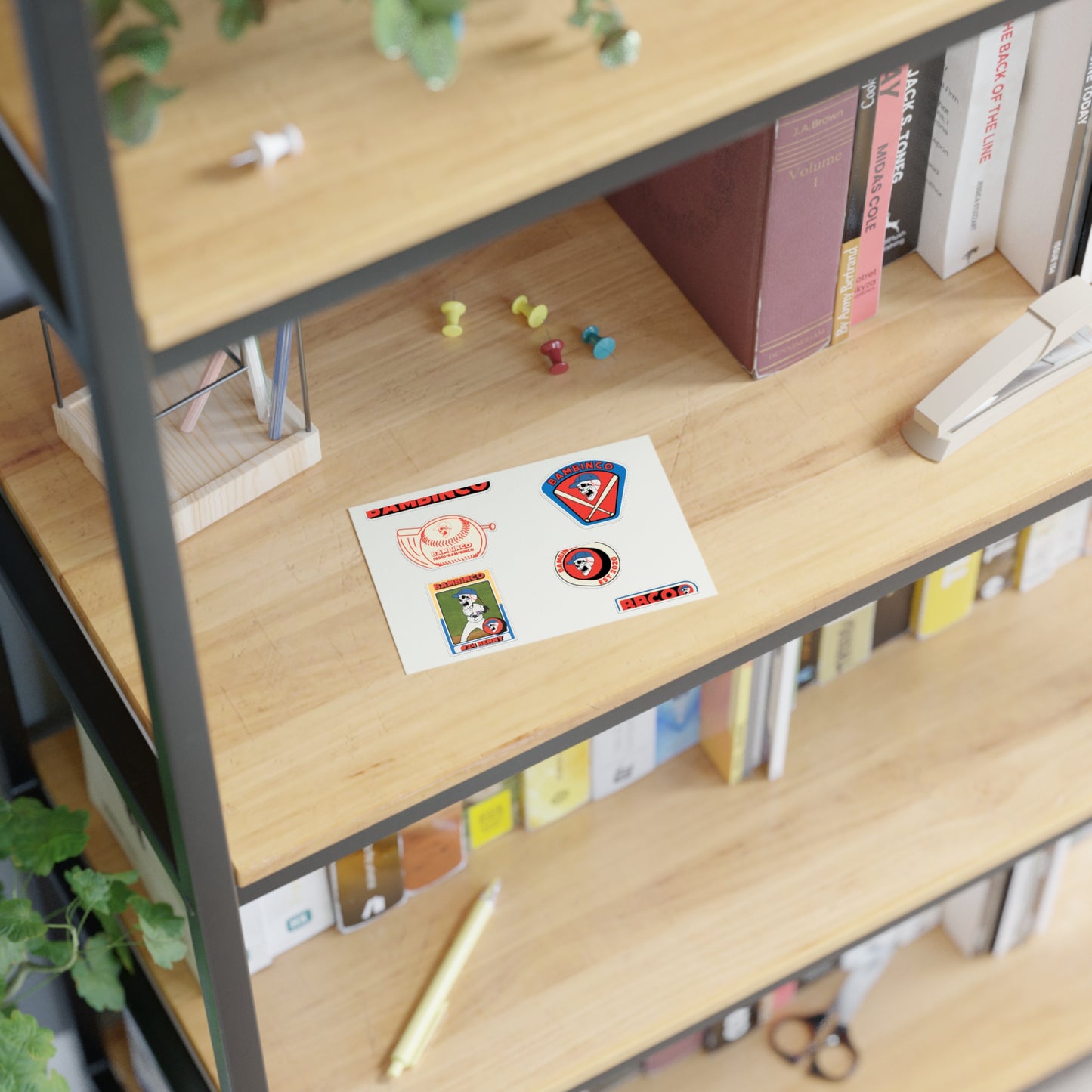 Baseball Bambino sticker pack