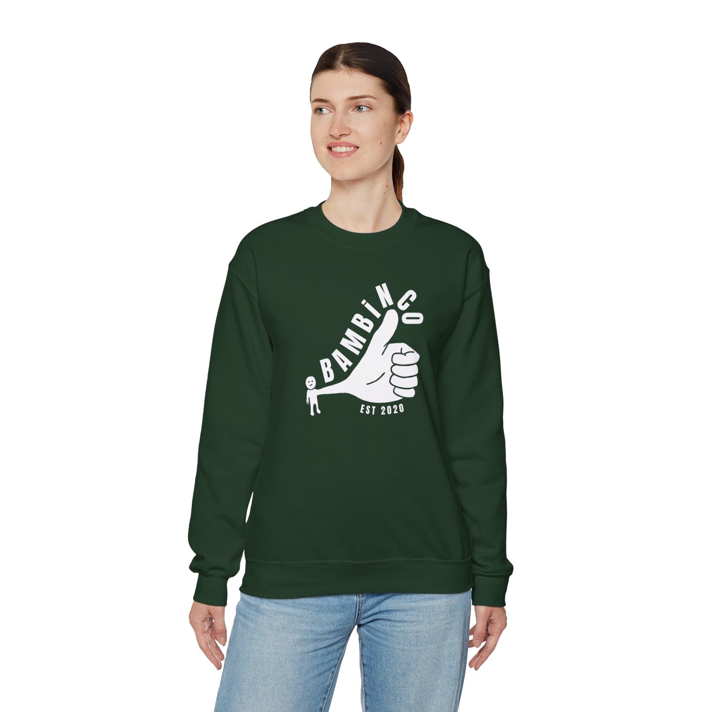 Thumbs up Bambino Crewneck